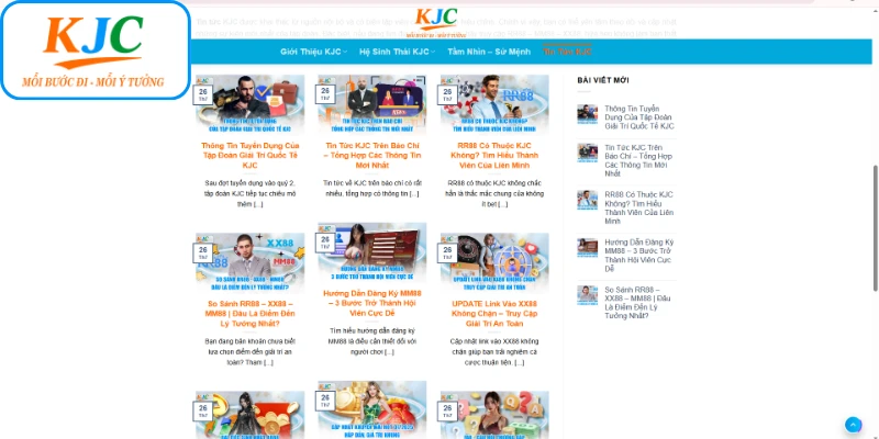 Chuyên mục blog KJC có gì hấp dẫn?