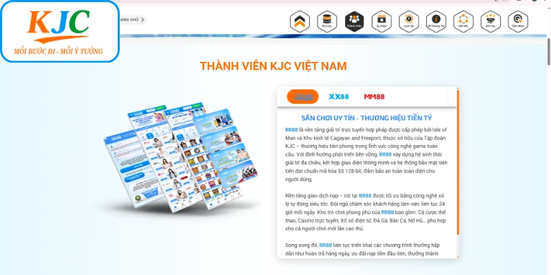 Top 3 thành viên chủ chốt của liên minh KJC